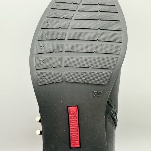 Pikolinos Womens Daroca Ankle Booties EU 39 US 8.5 Black Leather NIB - Picture 13 of 13